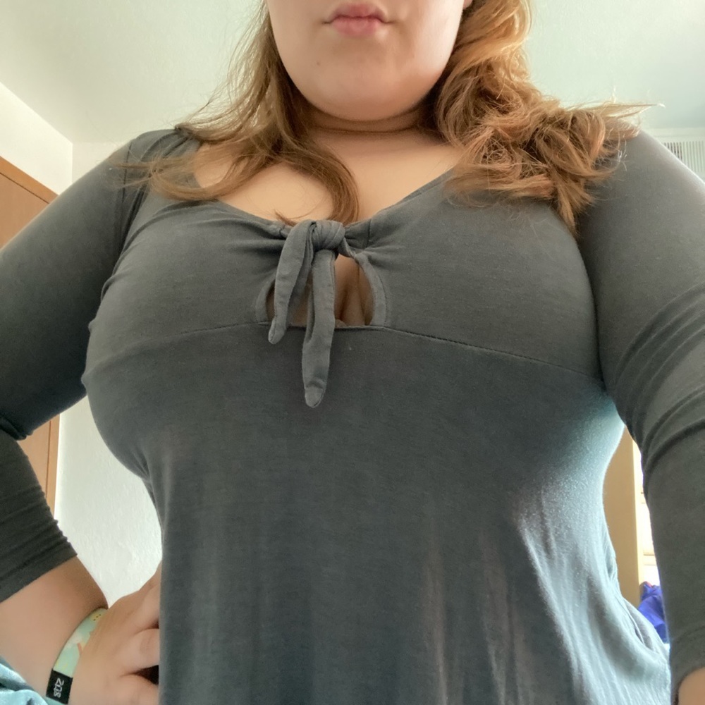 American Eagle Soft and Sexy Flowy Long Sleeve